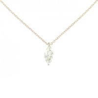 K18PG ダイヤモンド ネックレス 0.20CT