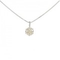 PT999/PT ソリティア ダイヤモンド ネックレス 0.50CT