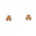 【新品】K18PG ローズ ピアス