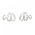 K18WG ダイヤモンド ピアス 0.66CT