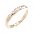 K18PG ダイヤモンド リング 0.12CT