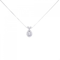 K18WG ダイヤモンド ネックレス 0.30CT