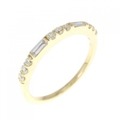 K18YG ダイヤモンド リング 0.30CT
