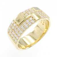 K18YG ダイヤモンド リング 0.75CT