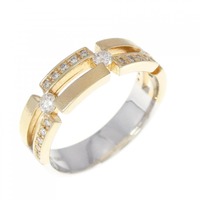 K18YG/K18WG ダイヤモンド リング 0.30CT