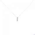 PT スリーストーン ダイヤモンド ネックレス 0.10CT