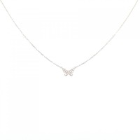 アーカー バタフライ ネックレス 0.06CT