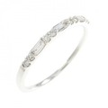 K18WG ダイヤモンド リング 0.21CT
