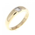 K18YG ダイヤモンド リング 0.28CT