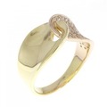 K18YG/K18PG ダイヤモンド リング 0.52CT
