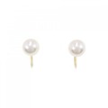 K18YG アコヤパール イヤリング 7.5mm