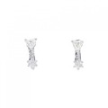 PT ハート ダイヤモンド イヤリング 0.503CT