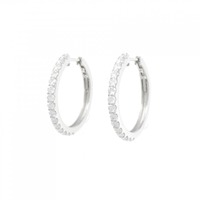 【新品】PT ダイヤモンド ピアス 0.806CT