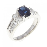 PT サファイヤ リング 1.01CT