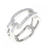 K18WG ダイヤモンド リング 0.11CT