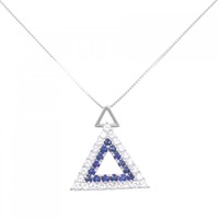PT サファイヤ ネックレス 1.05CT