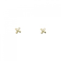 ティファニー クロスステッチ ピアス