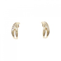 K18YG ダイヤモンド ピアス 0.14CT