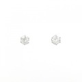 PT ソリティア ダイヤモンド ピアス 0.469CT