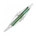 PT/K14WG トルマリン ブローチ 8.46CT
