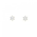 【リメイク】K18YG/ST ダイヤモンド ピアス 0.431CT 0.440CT E SI1 VG