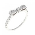 ポンテヴェキオ リボン リング 0.32CT