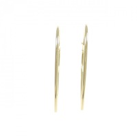 K18YG ハート ピアス