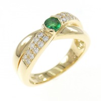 和光 エメラルド リング 0.19CT