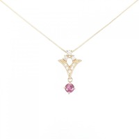 K18PG トルマリン ネックレス 0.268CT