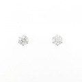 PT ソリティア ダイヤモンド ピアス 0.540CT