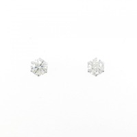 PT ソリティア ダイヤモンド ピアス 0.540CT