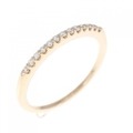 ポンテヴェキオ ダイヤモンド リング 0.07CT
