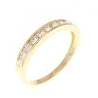【リメイク】K18YG ダイヤモンド リング 0.30CT