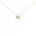 K18YG ダイヤモンド ネックレス 0.10CT