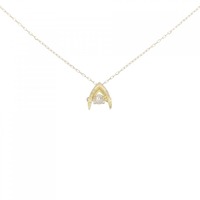 K18YG ダイヤモンド ネックレス 0.10CT