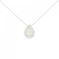 【新品】PT ダイヤモンド ネックレス 0.337CT