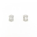 【新品】PT ダイヤモンド ピアス 0.36CT