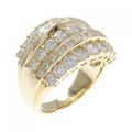 K18YG ダイヤモンド リング 2.00CT