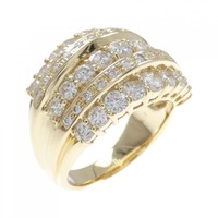 K18YG ダイヤモンド リング 2.00CT