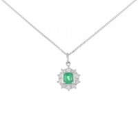 PT エメラルド ネックレス 0.52CT