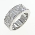 K18WG ダイヤモンド リング 1.58CT