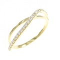 K18YG ダイヤモンド リング 0.18CT