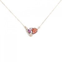 K10PG/K18PG ガーネット ネックレス