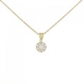 K18YG ダイヤモンド ネックレス 0.50CT
