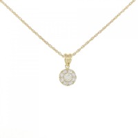 K18YG ダイヤモンド ネックレス 0.50CT