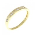 K18YG ダイヤモンド リング 0.10CT
