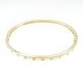 K18YG ダイヤモンド バングル 0.20CT