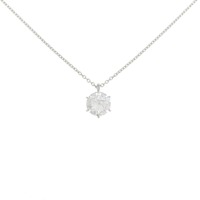 【リメイク】PT ダイヤモンド ネックレス 1.027CT H I1 Good