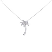 ティファニー パーム ツリー ネックレス