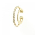 【リメイク】K18YG ダイヤモンド イヤーカフ 片耳 0.24CT
